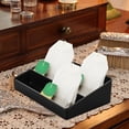 thumbnail image 4 of MIANGASTORE Boîte de Rangement pour Sachets de Thé Boîte d'Organisation pour Café Conteneur 3 Compartiments, 4 of 5