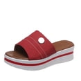 thumbnail image 2 of Sandalias de moda para mujer, zapatillas casuales de suela gruesa para personas de verano perezosas Wmkox8yii hj789, 2 of 6