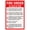 Warning Sign 5, variant on Fire Extinguisher Vintage Decor Sign 8"x12" - Public Retro Aluminum Metal Plaque for Office Business Home Wall Art Fire Safety