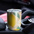 thumbnail image 4 of 30oz Lemon Tumblers Stainless Steel Tumbler with Lid and Straw,Vacuum Insulated Double Wall Travel Tumbler Cups Mug with Cleaning Brush for Coffee,Tea, 4 of 7