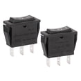 thumbnail image 2 of Interruptor basculante Baomain SPDT de encendido/apagado/encendido, 16 A, 250 V AC, negro, paquete d, 2 of 6