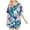 Blue#7, variant on Tnhcen Nightwear 2 Piece Short Sleeve Top With Shorts Sets Comfy Pajamas Lounge Sets Sleepwear For Women's