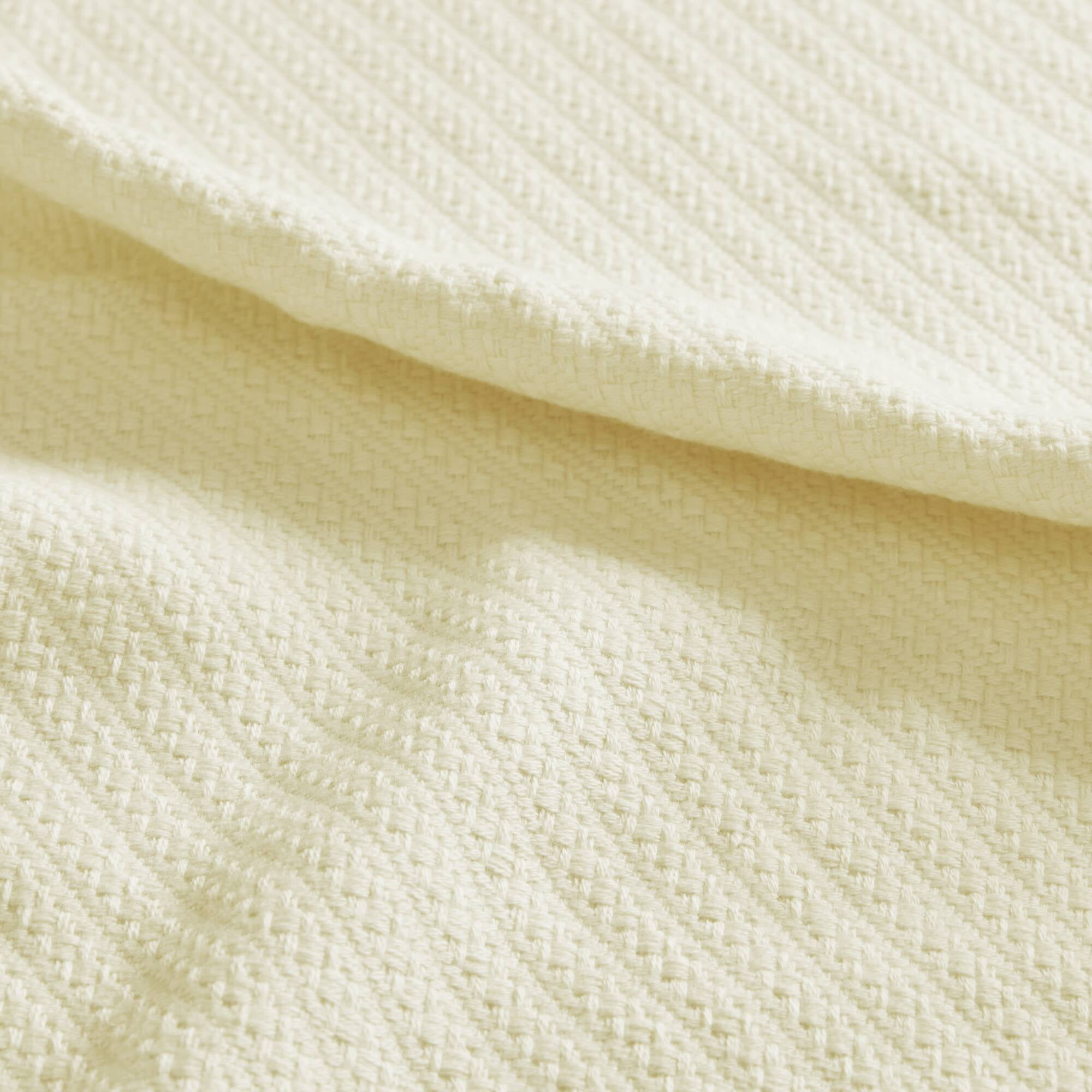 Home Essence Liquid Cotton Super Soft Lightweight Blanket, Full/Queen, Ivory