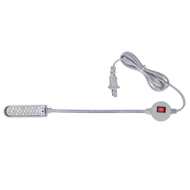 Lámpara de escritorio LED de 110-250 V lámpara de cuello de cisne flexible de 30 cuentas de luz LED con fuente de luz dual para costura en el hogar trabajo de oficina ANGGREK Otros