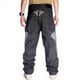 thumbnail image 3 of Pantalones vaqueros de baile callejero Hip-Hop HIPHOP para hombre, de moda, con calavera bordada, rectos, holgados, informales, para patineta, talla grande, 3 of 5