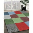thumbnail image 3 of Ahgly Company Machine Washable Indoor Square Transitional Sepia Brown Area Rugs, 7' Square, 3 of 7