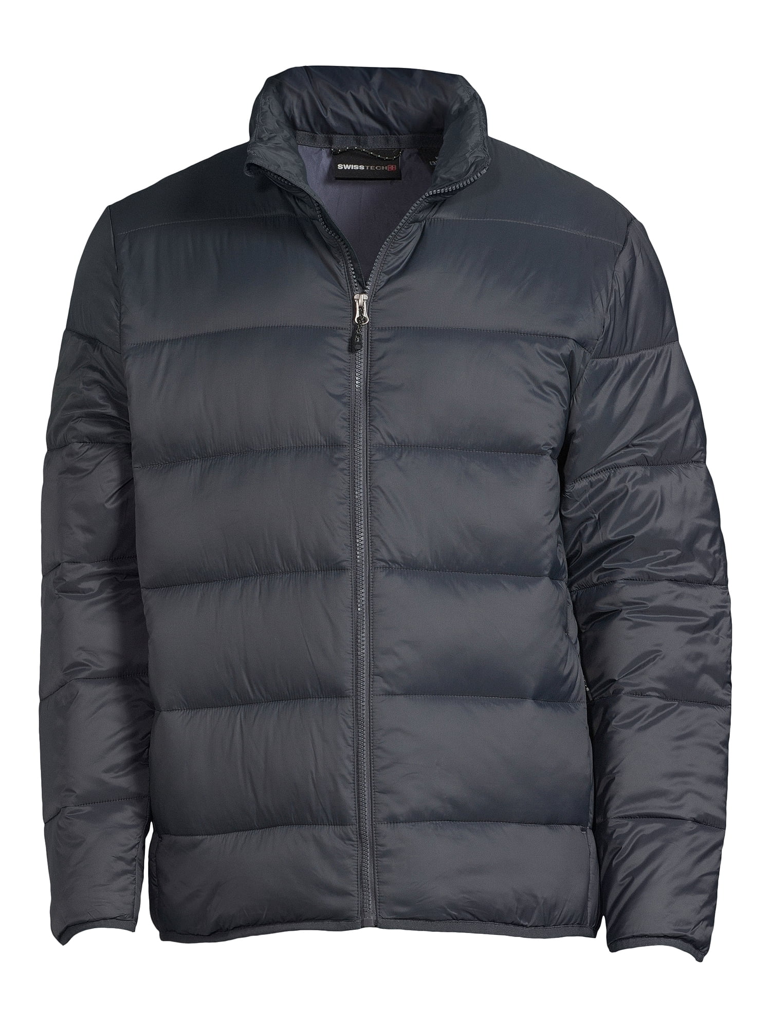 Swiss Tech Men's and Big Men's Packable Puffer Jacket, Sizes S-3XL