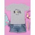thumbnail image 3 of Lets Your Soul Shine Daisy T-Shirt Juniors -Image by Shutterstock,  Large, 3 of 4