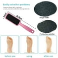 thumbnail image 2 of 4 Pcs Pedicure Rasp Dead Skin Remover Double Sided Foot Scrubber Heel Scraper Foot Scrub Care Tool, 2 of 5