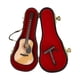 thumbnail image 3 of Réplica de guitarra popular en miniatura, miniinstrumento musical de madera, modelo de casa de muñecas, decoración de 5,1 pulgadas, 3 of 10