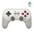 thumbnail image 1 of 8BitDo Pro 2 Manette Bluetooth pour Switch/Switch 2, Joysticks à Effet Hall, 2 Boutons de Palette Arrière Pro, Manette de Jeu Sans Fil pour Switch, PC, Android, et Steam Deck & Apple (Édition Classique g), 1 of 1