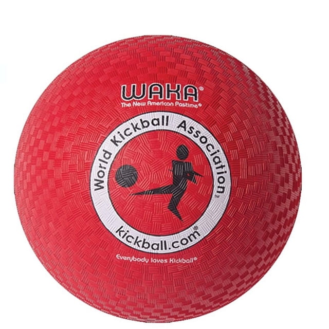 Kickball WAKA Official Youth de 8.5 pulgadas para uso en el patio de recreo