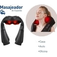 thumbnail image 2 of Masajeador de Espalda Cuello y Hombros Bluelander con Rotación 3D Negro, 2 of 6