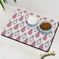 thumbnail image 3 of Pet Feeding Mat 16x24 Inch with Cute Pitaya Dragon Fruit Print, Durable Waterproof Dog Food Mat, Absorbent, Non-Slip, Quick Dry, Easy Clean Tropical Exotic Fruit Design, 3 of 7