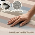 thumbnail image 6 of ODIKA Plaid Striped With Farmhouse Checkerboard Border Accents Buffalo Flowing Dynamic Pet Friendly & Kids Safe Play for Playroom, Bedroom, Reading Nook, 6 of 7