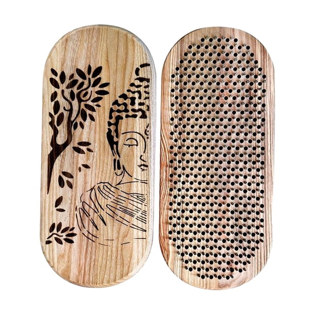 Tablero de , tabla de uñas, meditación de gimnasio en casa de acupresión premium con uñas, tablero de masaje de pie para principiantes