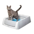 thumbnail image 1 of PetSafe ScoopFree Self-Cleaning Cat Litterbox - Never Scoop Litter Again - Hands-Free Cleanup With Disposable Crystal Tray - Less Tracking, Better Odor Control - Includes Disposable Tray, 1 of 5