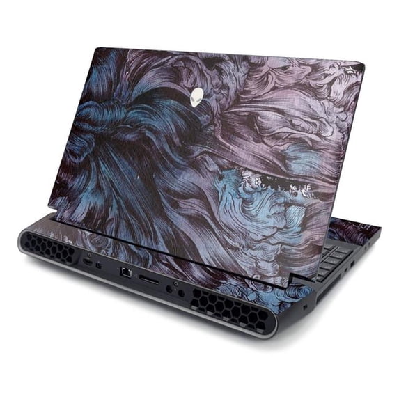 Skin Decal Wrap Compatible With Alienware AREA-51M R2 (2020) Sticker Design Angry Ripple