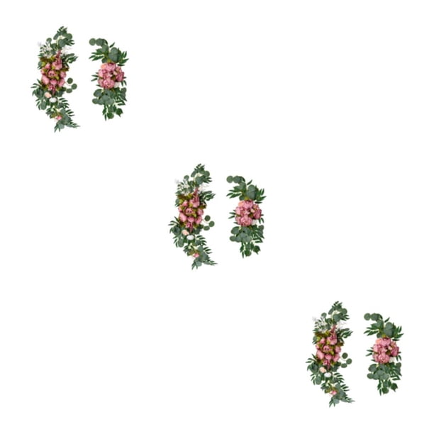 Ramos de flores artificiales Bewildely Flor de peonía 80cm