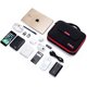 thumbnail image 2 of Organizador de cables de viaje universal Accesorios electrónicos Bolsa de transporte para iPad de 9,7 pulgadas, Kindle, adaptador de corriente Namotu CZDZ-ST175-2, 2 of 6