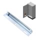 thumbnail image 4 of Folding Shelf Bracket Heavy Duty DIY Bracket for Space Saving Table Bench 23.5 * 4 * 0.2cm Stainless Steel Support 1 Set, 4 of 4
