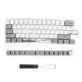 thumbnail image 2 of Japanese Keys Black and White 72 Keys Keys Grey White Computer Accessories  Peripherals 73PCs Sublimation Keys T Mechanical Keyboard Accessory PC Parts with Cute Pattern, 2 of 8