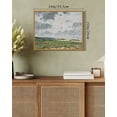 thumbnail image 3 of Drsoum Landscape Canvas Wall Art 11x14in Natural Framed Vintage Classical The Vast Grassland Prints Hallway Kitchen Office Decor, 3 of 6