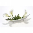 thumbnail image 1 of Distinctive Designs International 8119 Blanc Calla Lillies en Argent Plateau, 1 of 1