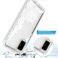 thumbnail image 5 of Samsung Galaxy A71 5G Case (NOT FOR A71), Rosebono Graphic Design Shockproof Impact Resistant Protective Full-Body Rugged Clear Hybrid Bumper Case for Samsung Galaxy A71 5G (Lace Flower), 5 of 5