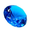 thumbnail image 4 of Tripact Crystal Glass Diamond Shaped Paperweight for Home Décor and Gifts—Additional Engraving Available. [Turquiose], 4 of 4