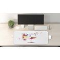 thumbnail image 2 of Winery Computer Mouse Pad, Wine Glass with Colorful Imaginary Growing Leaves Aroma Sommelier Relax Joy, Rectangle Non-Slip Rubber Mousepad Large, 31" x 12" Gaming Size, Multicolor, by Ambesonne, 2 of 2