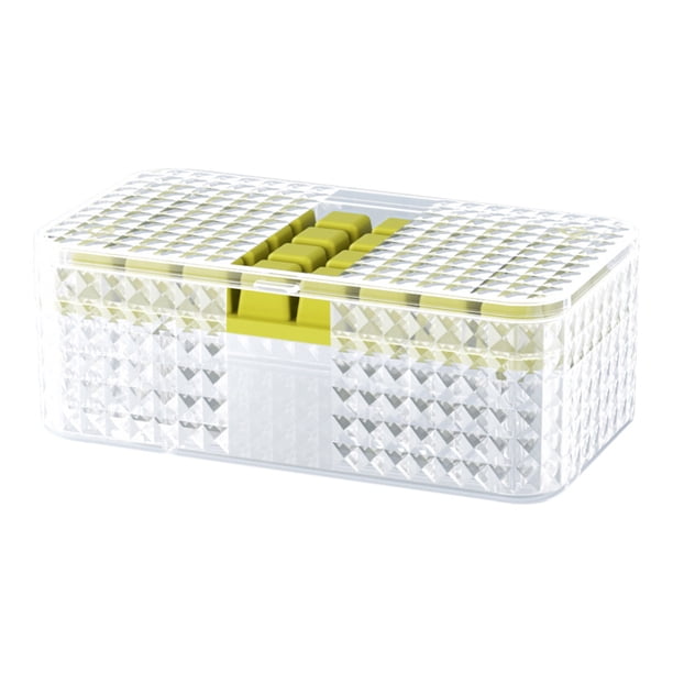 Ice Tray Household Refrigerator Ice Box Homemade Ice Tray Food Grade Press Ice Tray Ice Cuber Deicing