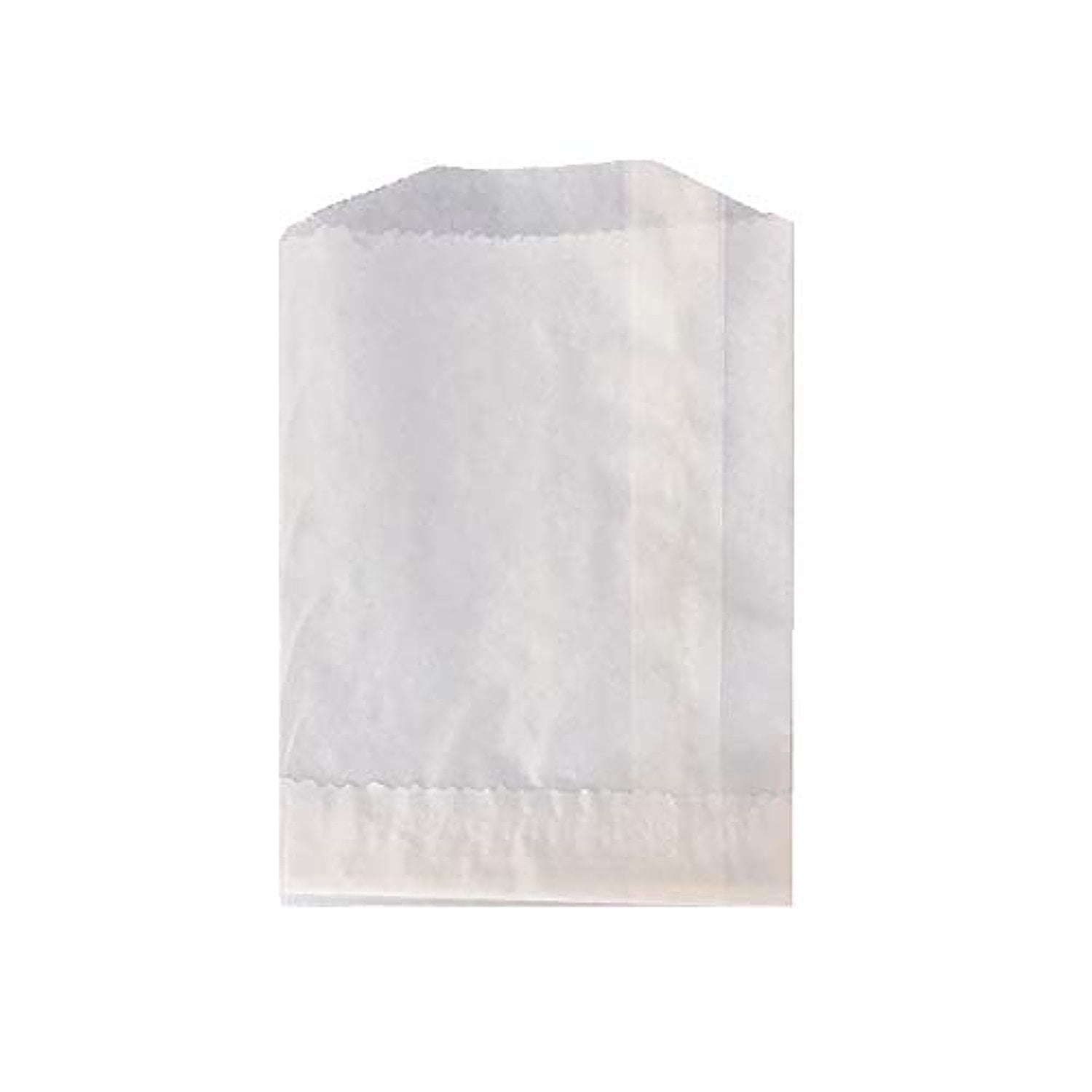 100 White Glassine Flat Bags (7 SIZES Available) | My Craft Supplies