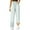 Light Ashy, variant on Women's Fleece Lined Stretch Denim Jeans, High Waist Elastic Drawstring Wide Leg Pants, Comfortable Straight Leg Trousers, Warm Winter Casual Wear, 2025 Fashion Dark Blue XXXL