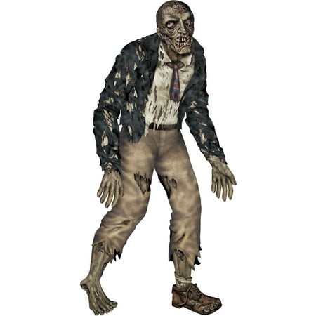 Illusion Haunted House Prop - Halloween Spooky Creepy Jointed Zombie Haunted Figurine Prop Decoration 6'