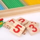 thumbnail image 4 of Juguetes matemáticos Montessori, juego de números de palo con bloques y palos para contar, juguetes educativos intelectuales preescolares para niños de 3 años, 4 of 7