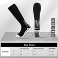 thumbnail image 3 of Sainberth Mens Knee High Grip Soccer Socks Non Slip Long Socks for Football Basketball Sports, 3 of 5