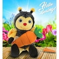 thumbnail image 5 of DolliBu Happy Easter Super Soft Plush Sitting Bee with Carrot - Cute Stuffed Animals with Carrot Plush Toy, Perfect Easter Holiday Surprise Gift, Spring Easter Insect Plush Animal - 6" Inches, 5 of 5