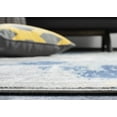 thumbnail image 5 of SAFAVIEH Jasper Alvina Abstract Overdyed Runner Rug, Grey/Gold, 2' x 16', 5 of 8