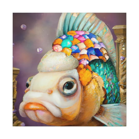 

Rainbow Fish Enchantment - Canvas