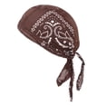 thumbnail image 4 of Gorra de Cancer Hugo Algodón Unisex preatado café, 4 of 6