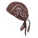 thumbnail image 5 of 2 piezas de gorra de quimio de unisex turbante gorra musulmana para pérdida de cabello, 5 of 9