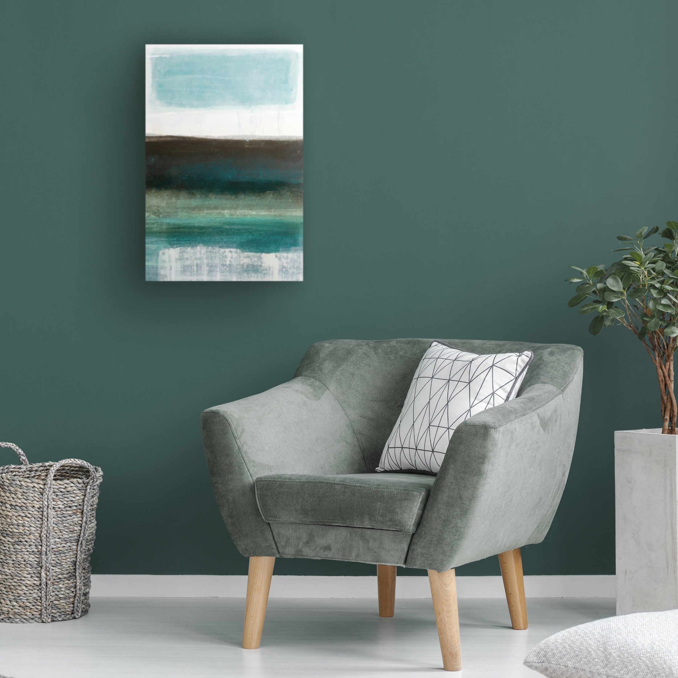 Canvas Wall Art - Simone Christen 'Sea Breeze II' Wall Art for Living Room, Bedroom, or Office Décor by Trademark Fine Art - 30 x 47 Inches