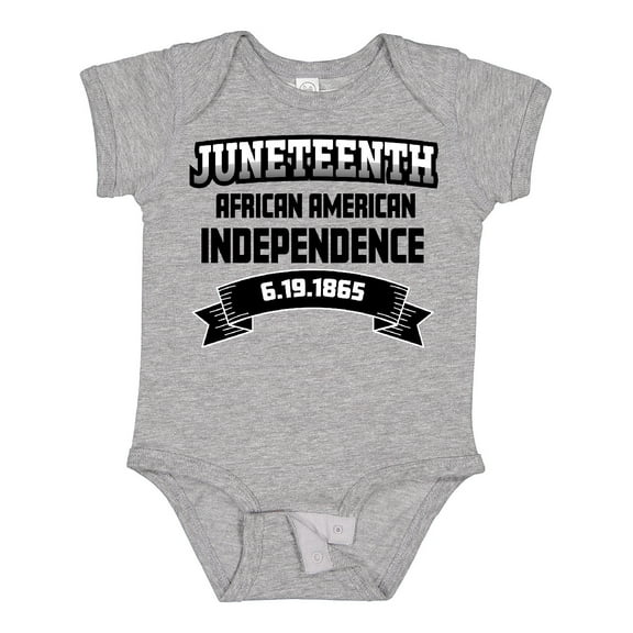Inktastic African American Independence Juneteenth Boys or Girls Baby Bodysuit