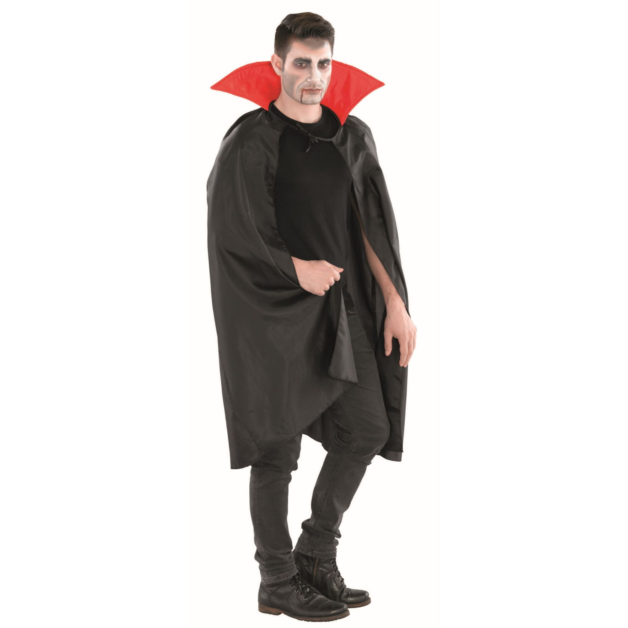 ATOSA Vampir-Kostüm Für Jungen – Gr. 7–9 Jahre, Rot, Inkl. Oberteil & Cape