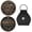 Mother and Daughter, variant on Personalised To My Son Pocket Hug Coin Keychain from Dad, Engraved Stainless Steel Token with PU Leather Carrier
