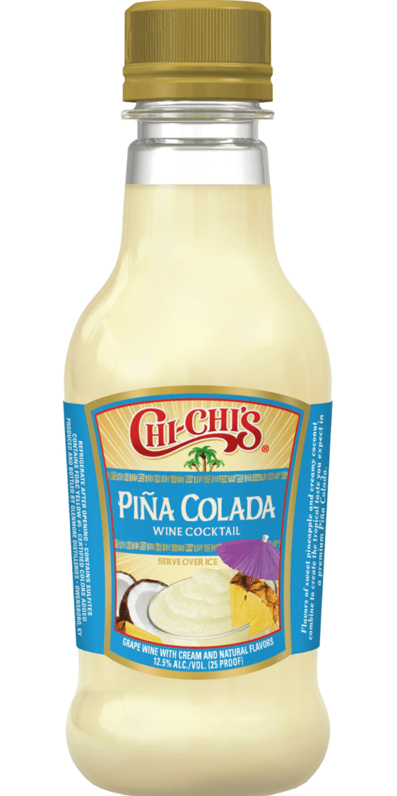 Chi-Chi's Pina Colada Wine-Based Cocktail, Ready to Drink Alcohol