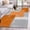 Orange, variant on Bathroom Rugs 2x3 Ft, Sage Green Abstract Non Slip Area Rugs for Kitchen Bedroom Entryway, Grey Geometric Oil Painting Vintage Washable Carpet Runner Rug Floor Mats for Bedroom Home Decor