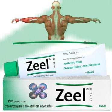 Zeel Comp. N Homeopathic 100g Cream - Joint Stiffness & Rheumatic Pain Relief by Heel