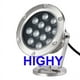 thumbnail image 4 of Luz LED subacuática IP68, 3 W, 6 W, 9 W, 12 W, 18 W, 24 W, 36 W, RGB, para exteriores, jardín, piscina, fiesta, paisaje, CC de 12 V y 24 V, 4 of 5